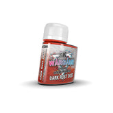 AK Interactive Wargame Enamel Liquid Pigments - Dark Rust Dust 35 ml